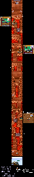 Thumbnail for a map of Stage 7: Demon Island for the SNES game Pocky & Rocky 2.