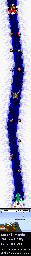 Thumbnail for a map of Stage 8: Dragon In The Sky for the SNES game Pocky & Rocky 2.