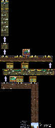 Thumbnail for a map of Stage 9: Demon Castle for the SNES game Pocky & Rocky 2.