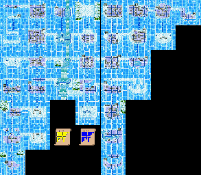 Thumbnail for a map of Area 02: Glacier for the SNES game Power Soukoban.