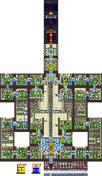 Thumbnail for a map of Area 04: Castle for the SNES game Power Soukoban.