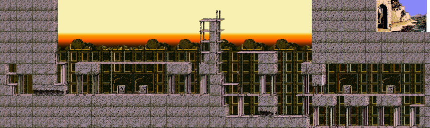 Thumbnail for a map of Level 06 for the SNES game Prince Of Persia 2: The Shadow & The Flame.