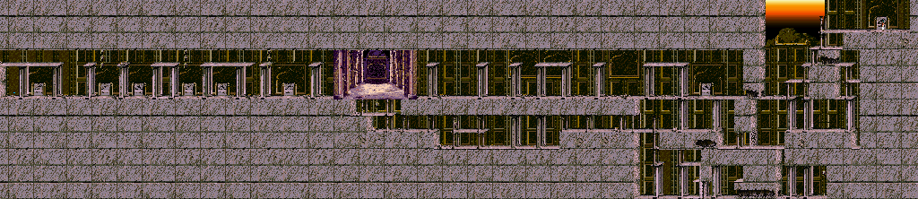 Thumbnail for a map of Level 08 for the SNES game Prince Of Persia 2: The Shadow & The Flame.