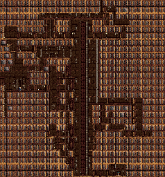 Thumbnail for a map of Level 11 for the SNES game Prince Of Persia 2: The Shadow & The Flame.