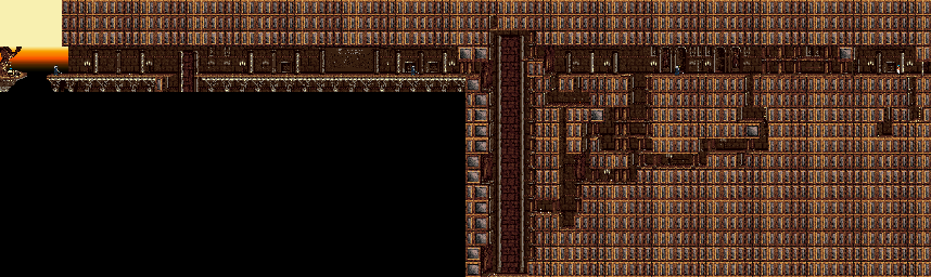 Thumbnail for a map of Level 13 for the SNES game Prince Of Persia 2: The Shadow & The Flame.