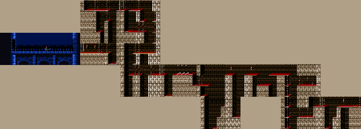 Thumbnail for a map of Demo for the SNES game Prince Of Persia.