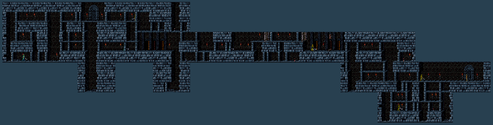 Thumbnail for a map of Level 02 for the SNES game Prince Of Persia.