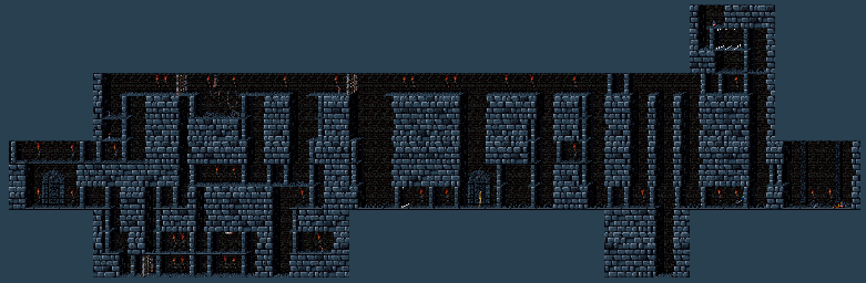 Thumbnail for a map of Level 03 for the SNES game Prince Of Persia.