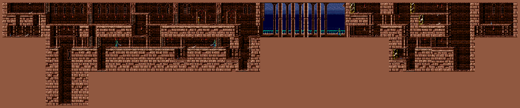 Thumbnail for a map of Level 05 for the SNES game Prince Of Persia.