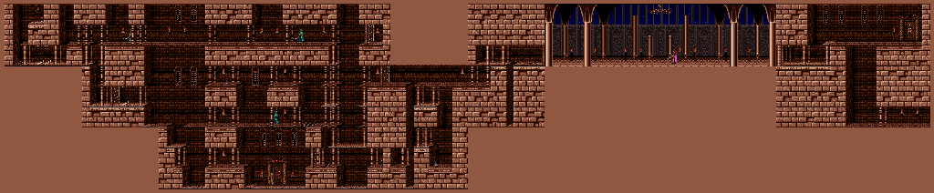 Thumbnail for a map of Level 06 for the SNES game Prince Of Persia.
