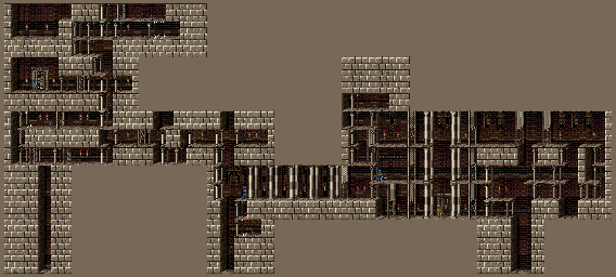 Thumbnail for a map of Level 07 for the SNES game Prince Of Persia.