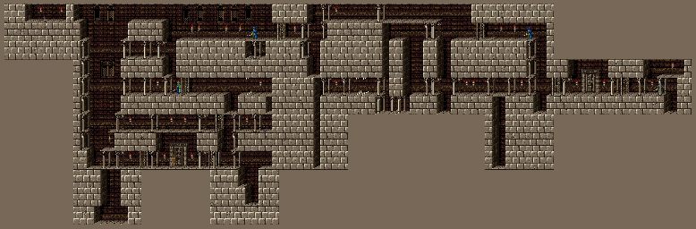 Thumbnail for a map of Level 08 for the SNES game Prince Of Persia.