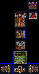 Thumbnail for a map of Arkroyd Castle for the SNES game Record Of Lodoss War.
