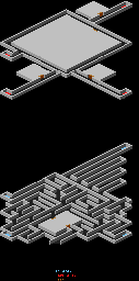 Thumbnail for a map of White Dragon Mountain (In-Game Map) for the SNES game Record Of Lodoss War.