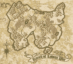 Thumbnail for a map of World (In-Game Map) for the SNES game Record Of Lodoss War.