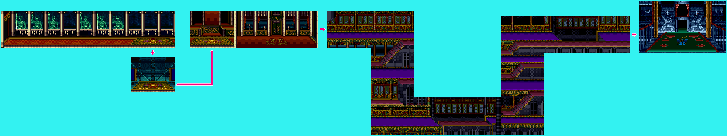 Thumbnail for a map of Mission 7 for the SNES game Return Of Double Dragon.