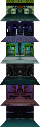 Thumbnail for a map of Stages for the SNES game Rise Of The Robots.