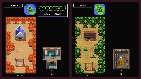 Thumbnail for a map of Island (1) & Island (2) for the SNES game Robotrek.