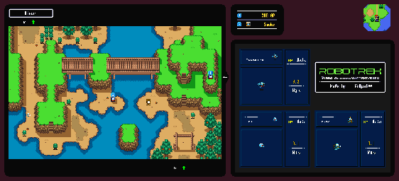 Thumbnail for a map of River for the SNES game Robotrek.