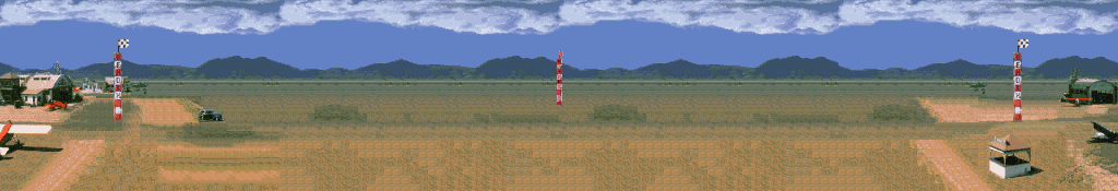 Thumbnail for a map of Air Race for the SNES game The Rocketeer.