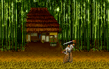 Thumbnail for a map of Kochi, Japan (Jubei Yagyu) (Animated) for the SNES game Samurai Shodown.