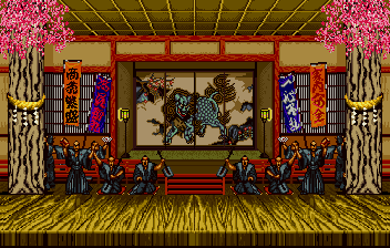 Thumbnail for a map of Tokyo, Japan (Animated) for the SNES game Samurai Shodown.