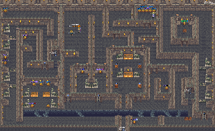 Thumbnail for a map of Nobilia Great Pyramid - Lower Floor for the SNES game Secret Of Evermore.