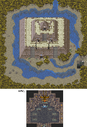 Thumbnail for a map of Nobilia Great Pyramid - Outside for the SNES game Secret Of Evermore.