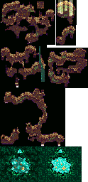 Thumbnail for a map of Dragon Caves for the SNES game Secret Of Mana.