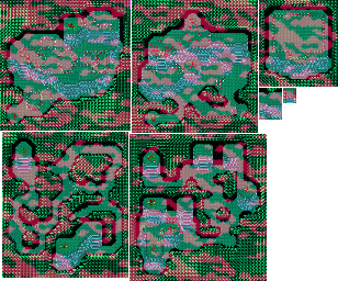 Thumbnail for a map of Haunted Forest (Fog) for the SNES game Secret Of Mana.