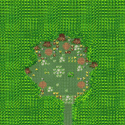 Thumbnail for a map of Moogle Village for the SNES game Secret Of Mana.