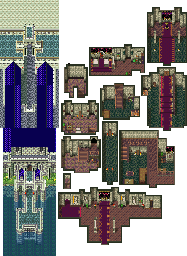 Thumbnail for a map of Tasnica for the SNES game Secret Of Mana.