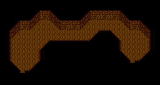 Thumbnail for a map of Jeep Volcano 1 for the SNES game Secret Of The Stars.