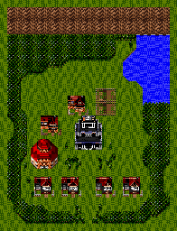 Thumbnail for a map of Old Hill (4) for the SNES game Secret Of The Stars.