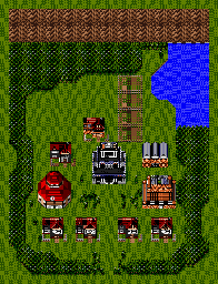 Thumbnail for a map of Old Hill (5) for the SNES game Secret Of The Stars.
