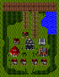 Thumbnail for a map of Old Hill (7) for the SNES game Secret Of The Stars.