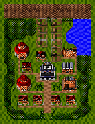 Thumbnail for a map of Old Hill (9) for the SNES game Secret Of The Stars.