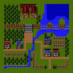 Thumbnail for a map of Onsaka for the SNES game Secret Of The Stars.