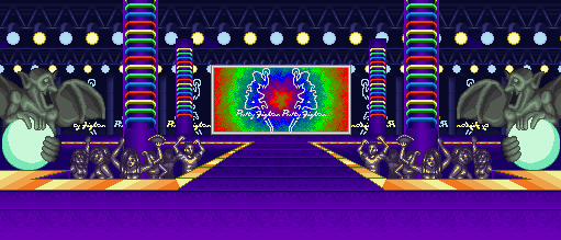 Thumbnail for a map of Kairakuen for the SNES game Seifuku Densetsu: Pretty Fighter.