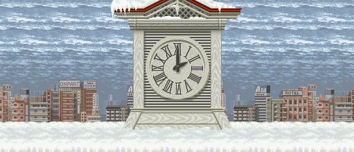 Thumbnail for a map of Sapporo for the SNES game Seifuku Densetsu: Pretty Fighter.