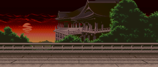 Thumbnail for a map of Yokkaichi for the SNES game Seifuku Densetsu: Pretty Fighter.