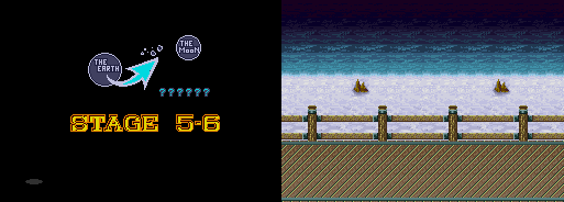 Thumbnail for a map of Stage 5-6 for the SNES game Sengoku Densyo.