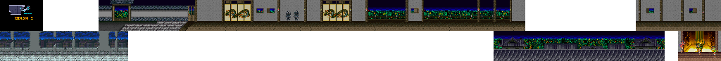 Thumbnail for a map of Stage 5 for the SNES game Sengoku Densyo.