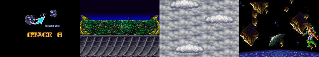 Thumbnail for a map of Stage 6 for the SNES game Sengoku Densyo.