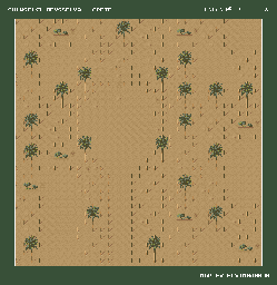 Thumbnail for a map of Crete for the SNES game Shinseiki Odysselya.
