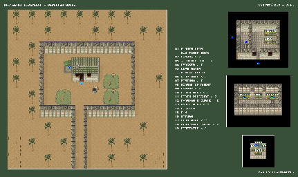 Thumbnail for a map of Deserted House for the SNES game Shinseiki Odysselya.