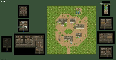 Thumbnail for a map of Doran for the SNES game Shinseiki Odysselya.