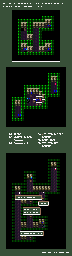 Thumbnail for a map of Extra Dungeon No. 1 for the SNES game Shinseiki Odysselya.