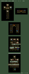 Thumbnail for a map of Extra Dungeon No. 3 for the SNES game Shinseiki Odysselya.
