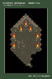 Thumbnail for a map of Golem Hill for the SNES game Shinseiki Odysselya.
